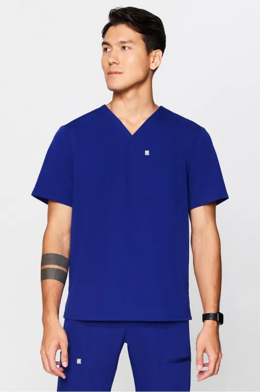 Helix 1-Pocket Scrub Top sold by Fabletics