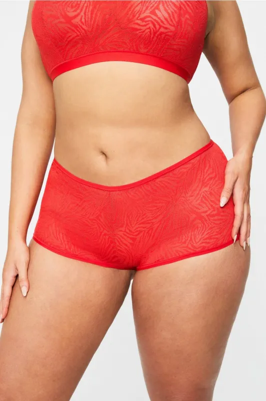 Hot Mesh Boyshort sold by Fabletics