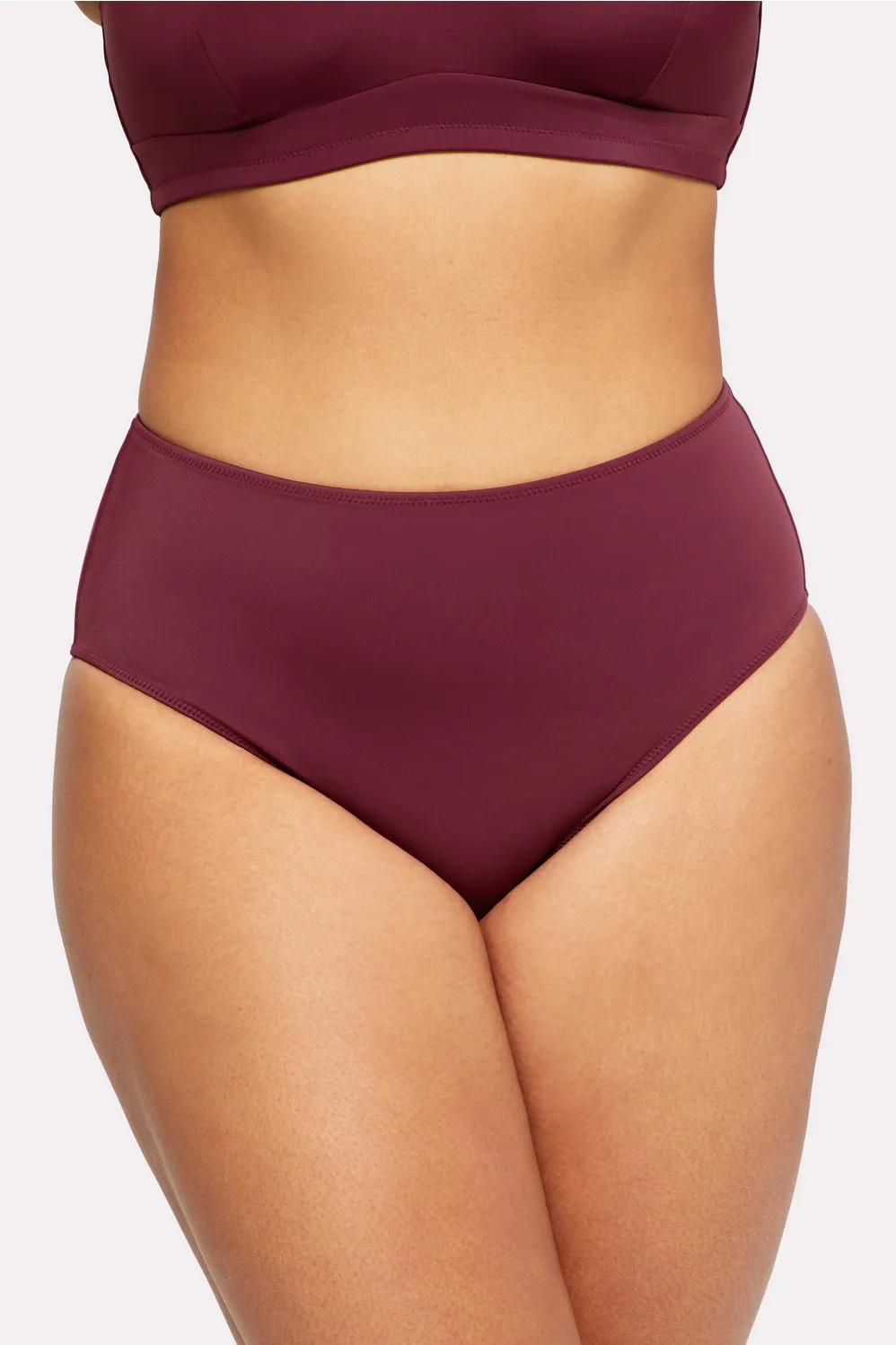 Shaping Swim Full Coverage Bikini Bottom sold by Fabletics