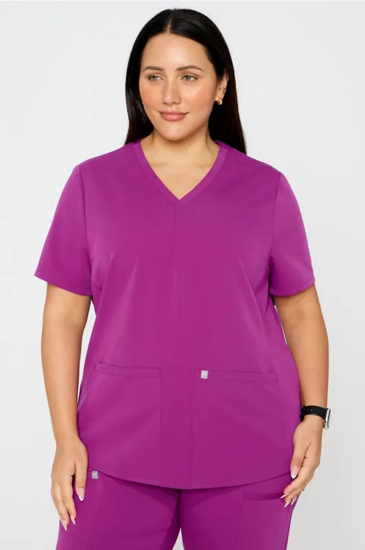 Method 2-Pocket Scrub Top (Petite Fit) sold by Fabletics