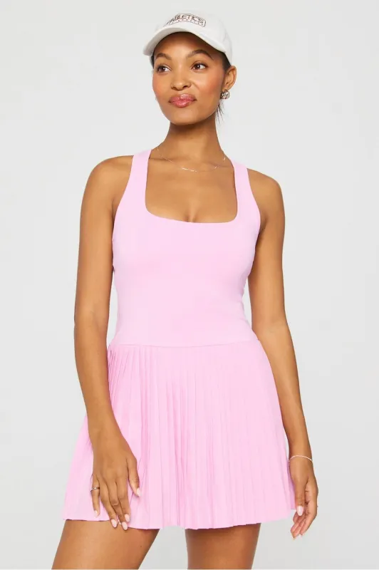Hot Shot Pleated Dress Classic Mini sold by Fabletics