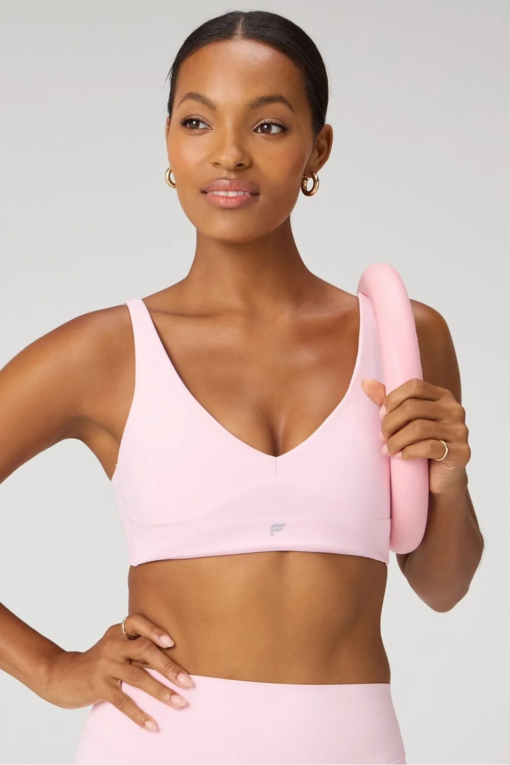 PureLuxe Longline Low Impact Bra sold by Fabletics