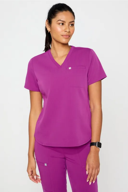 Vital 1-Pocket Scrub Top (Petite Fit) sold by Fabletics