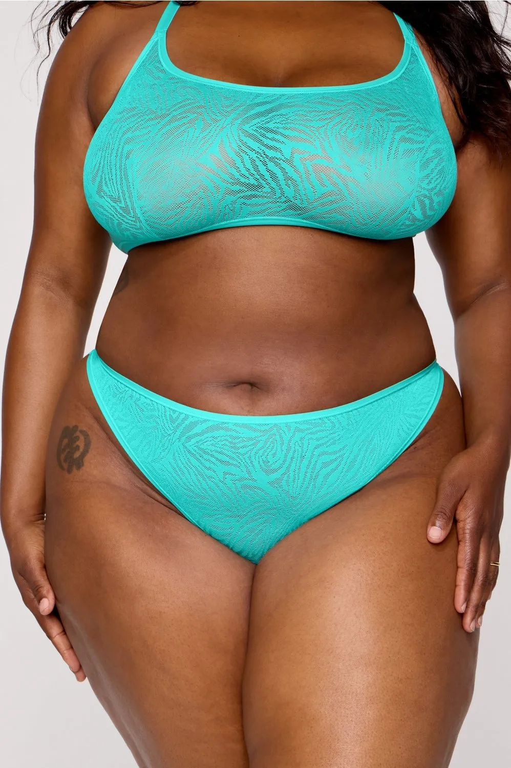 Hot Mesh Thong sold by Fabletics