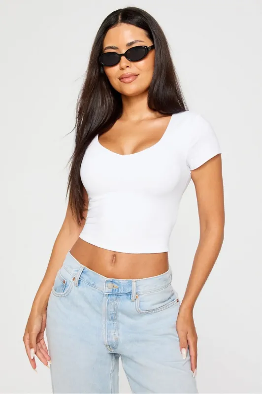 AirLite Short-Sleeve Top sold by Fabletics