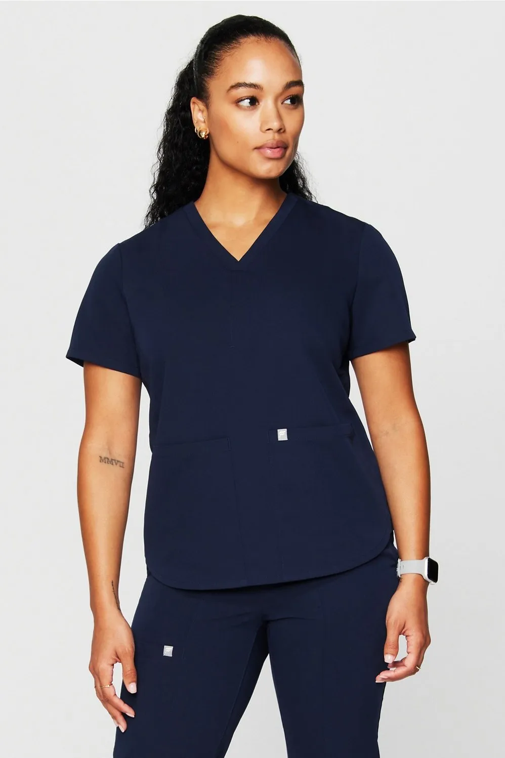 Method 2-Pocket Scrub Top (Petite Fit) sold by Fabletics