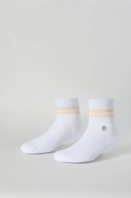 The Everyday Quarter Crew Sock sold by Fabletics