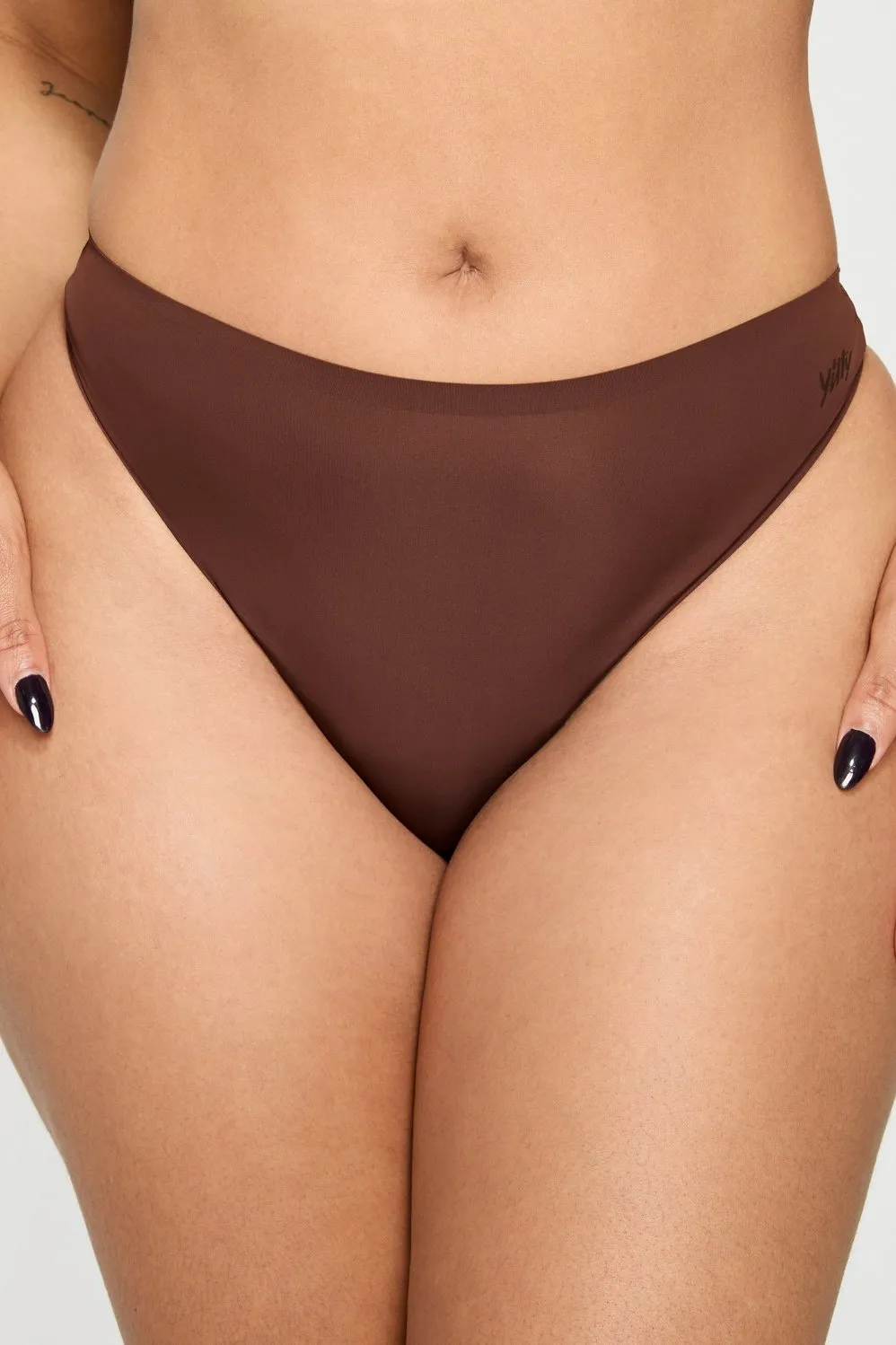 Smoothed Reality Mid Rise Thong sold by Fabletics