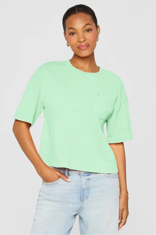 Heavy Cotton Pocket Tee sold by Fabletics