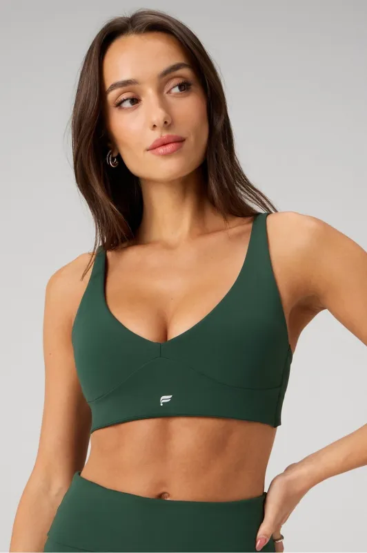 PureLuxe Longline Low Impact Bra sold by Fabletics