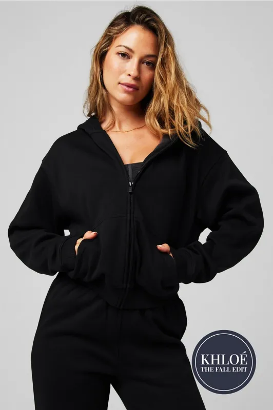 Cozy Fleece Full Zip Hoodie sold by Fabletics