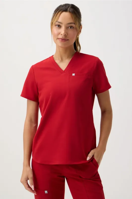 Vital 1-Pocket Scrub Top sold by Fabletics