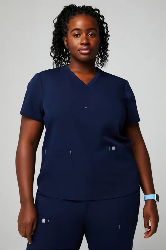 Method 2-Pocket Scrub Top sold by Fabletics