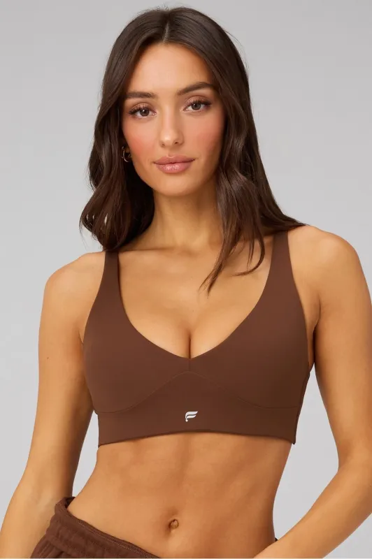 PureLuxe Longline Low Impact Bra sold by Fabletics