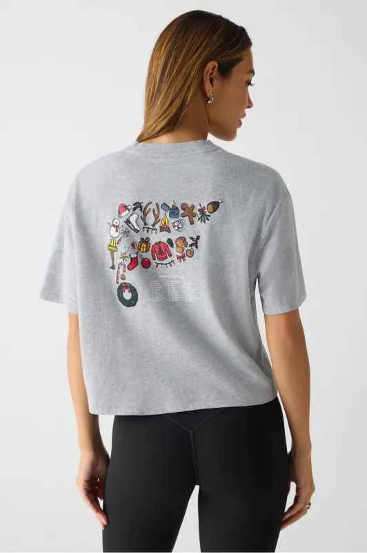 100% Cotton Boxy Tee sold by Fabletics