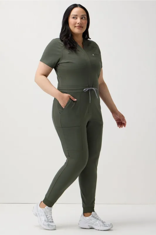 Empower StretchTech™ Scrub Jumpsuit sold by Fabletics