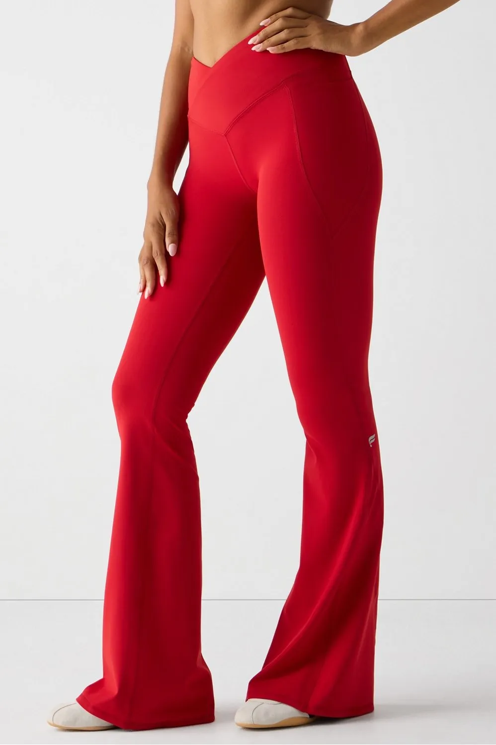 Oasis PureLuxe High-Waisted Crossover Flare sold by Fabletics