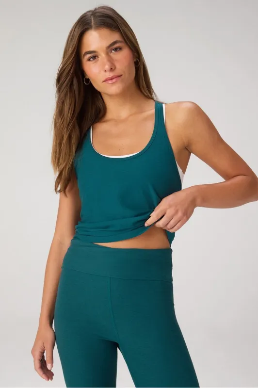Whisper Racerback Tank sold by Fabletics