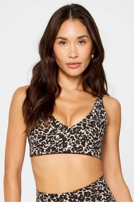 PureLuxe Longline Low Impact Bra sold by Fabletics