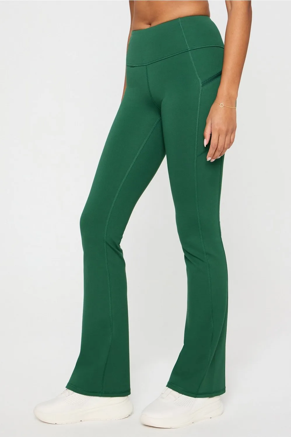 StretchTech™ Kick Flare Scrub Legging sold by Fabletics