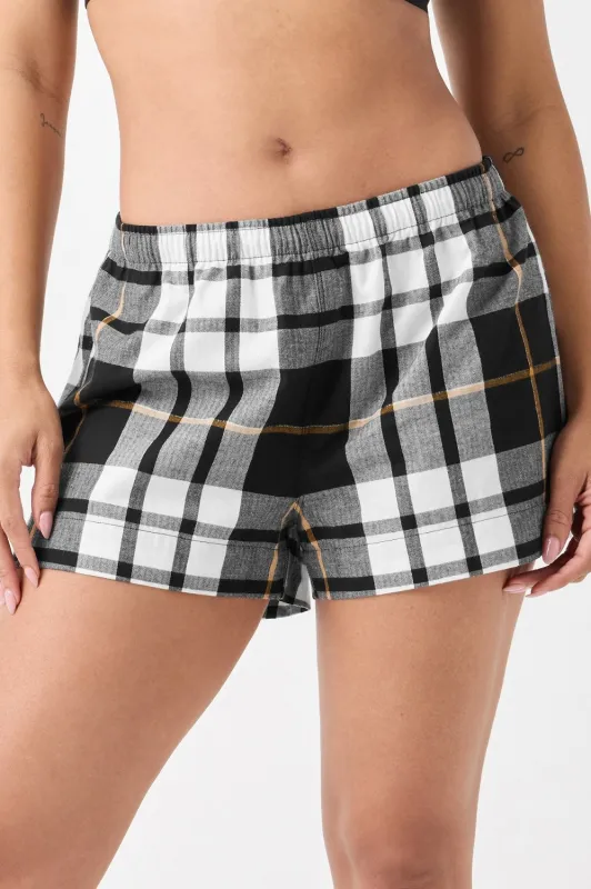 Dream Flannel Boxer Short sold by Fabletics