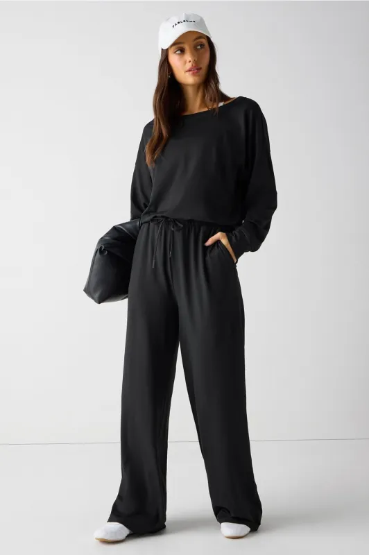 Cloud Jersey Off Shoulder Onesie sold by Fabletics