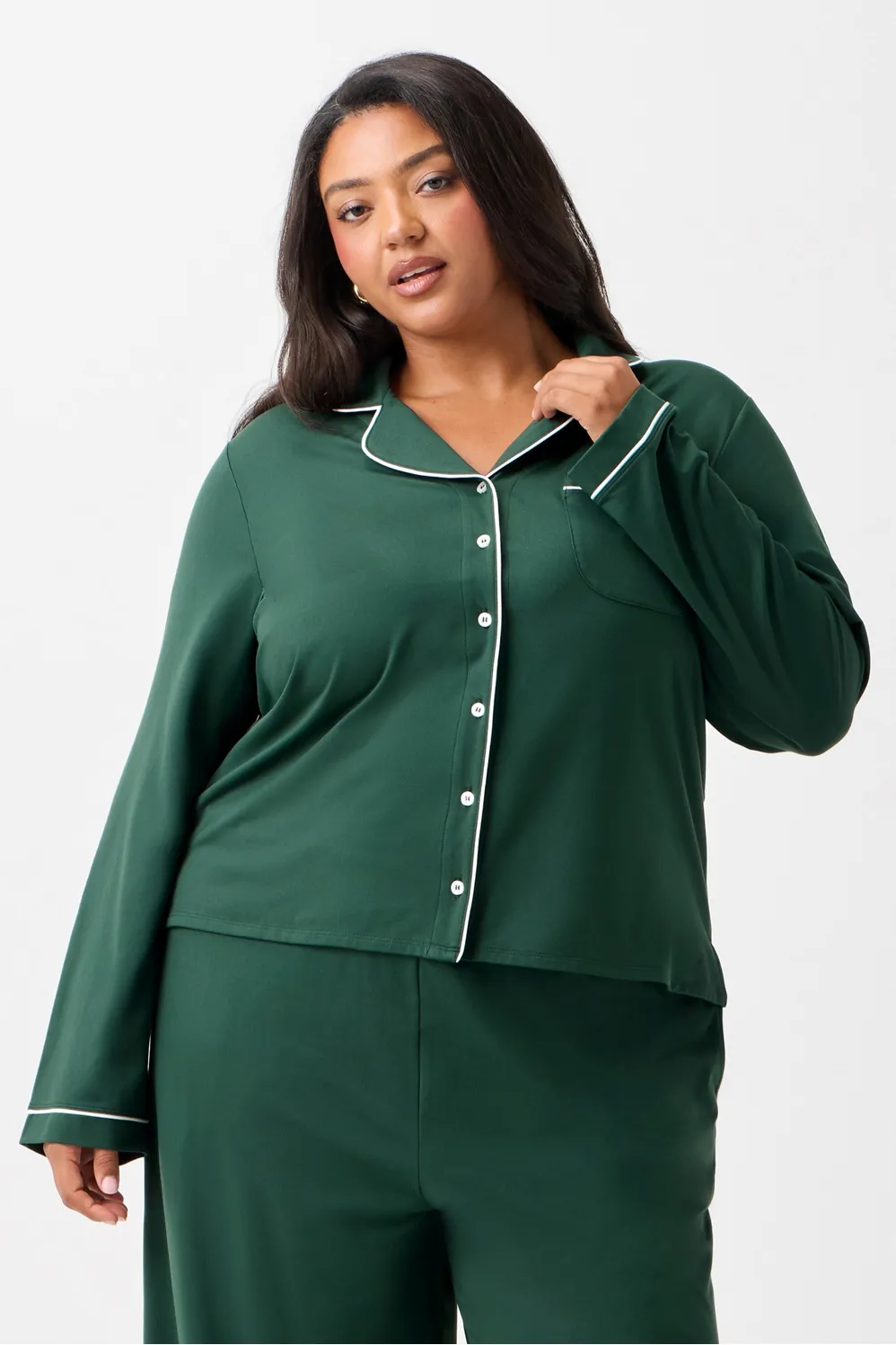 Cloud Jersey Sleep Long Sleeve Top sold by Fabletics