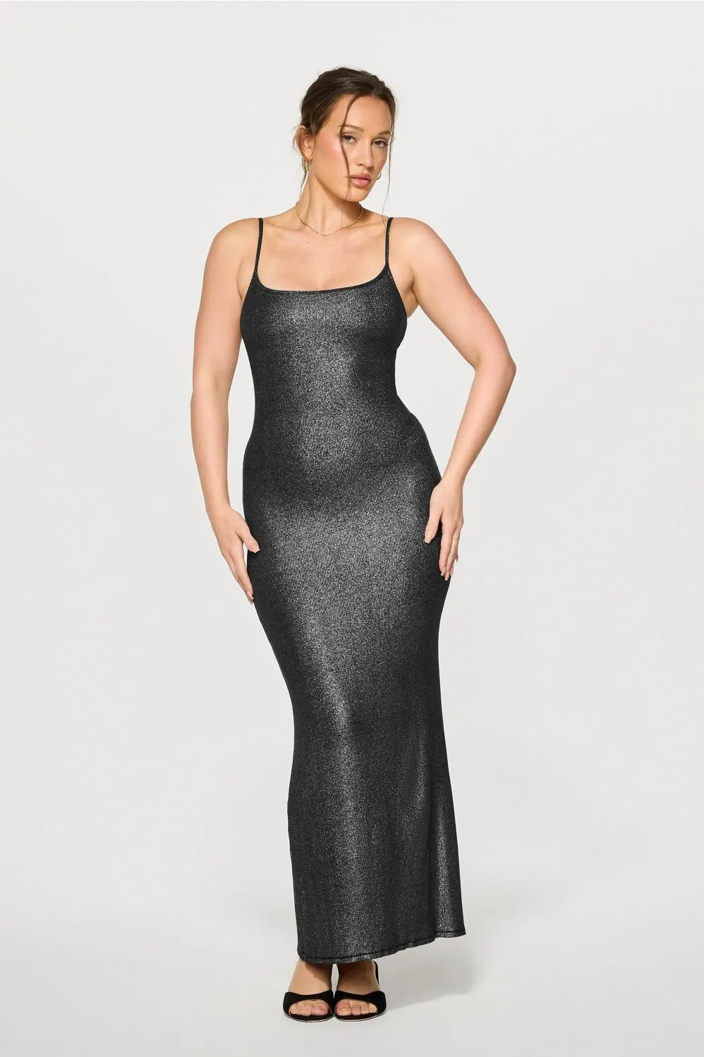 Soft Rib Maxi Dress sold by Fabletics