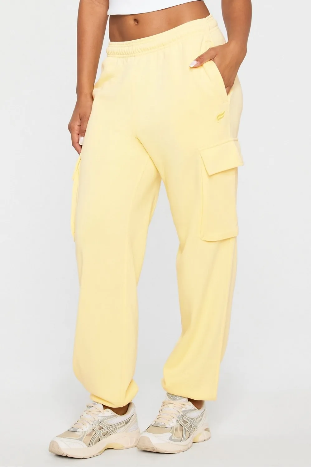 Year Round Terry Cargo Jogger sold by Fabletics