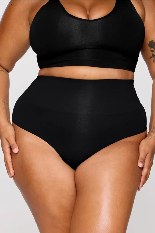 Nearly Naked Shapewear High Waist Thong sold by Fabletics