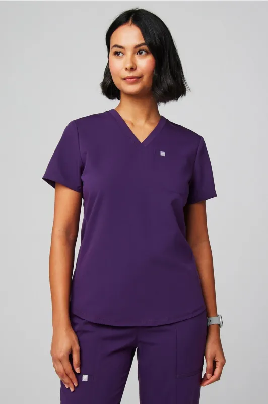 Vital Flex 1-Pocket Scrub Top sold by Fabletics