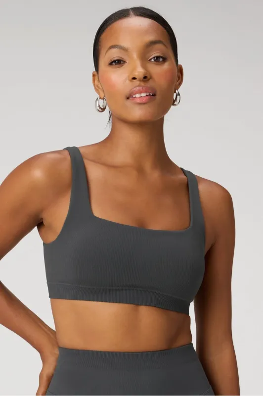 Sleek Seamless Square Neck Low Impact Bra sold by Fabletics