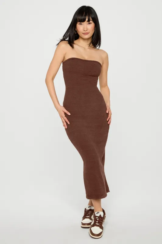 Pet Me Strapless Dress sold by Fabletics