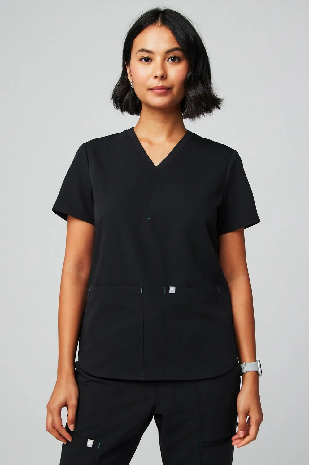 Method 2-Pocket Scrub Top sold by Fabletics