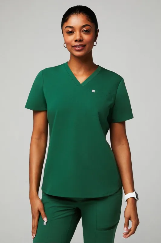 Vital 1-Pocket Scrub Top (Petite Fit) sold by Fabletics