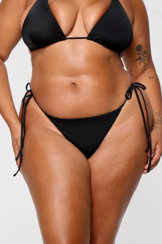 Swim Side Tie Thong Bikini sold by Fabletics