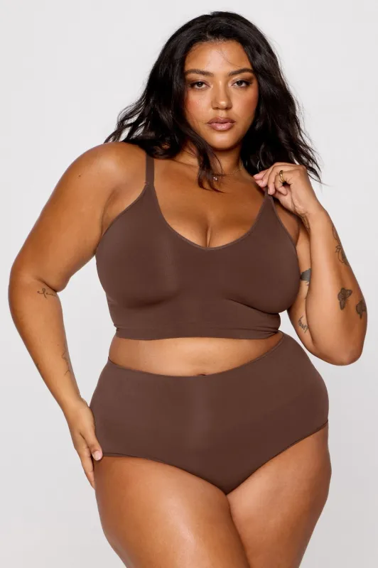 Nearly Naked Shapewear Plunge Bra sold by Fabletics