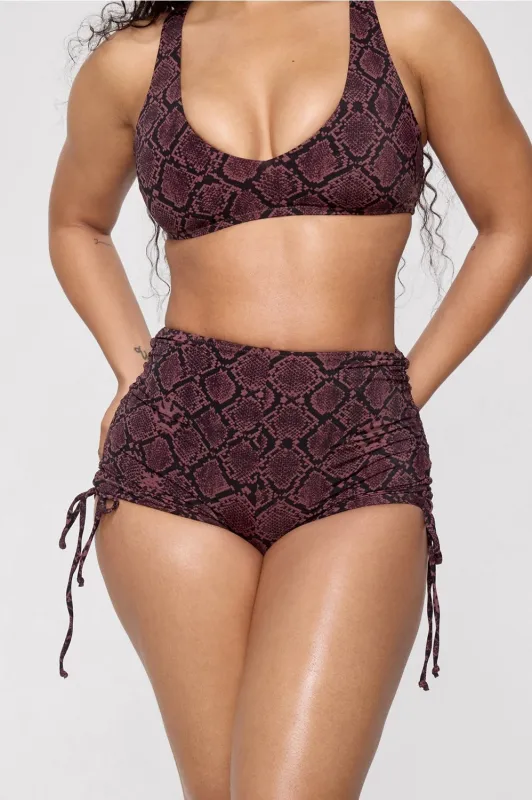 Shaping Swim High Waist Booty Short sold by Fabletics