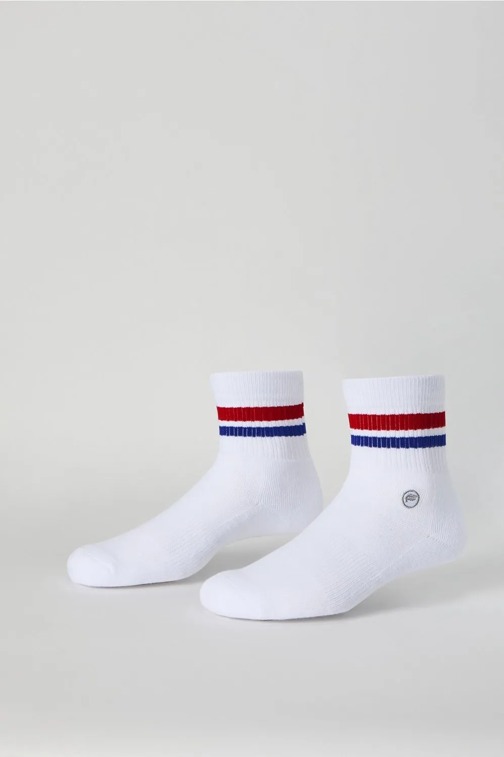 The Everyday Quarter Crew Sock sold by Fabletics