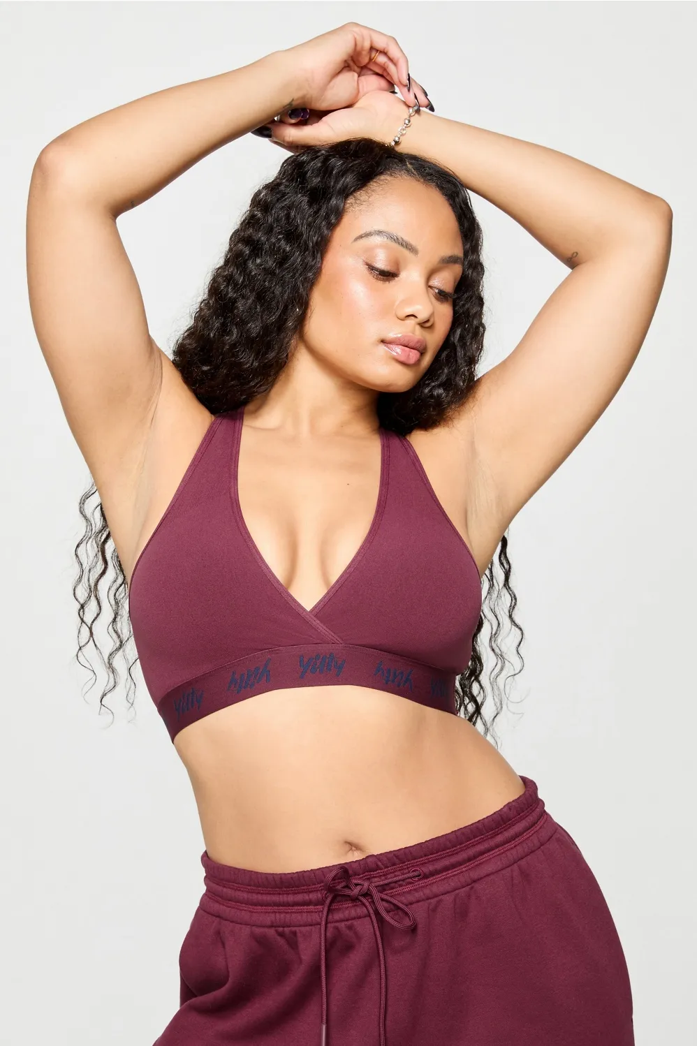Cross-Front Bralette sold by Fabletics