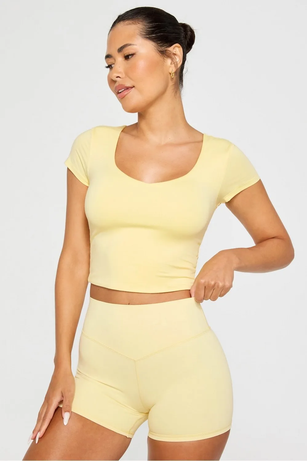 AirLite Short-Sleeve Top sold by Fabletics