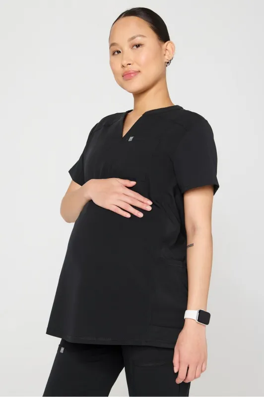 Instinct Maternity 3-Pocket Scrub Top sold by Fabletics