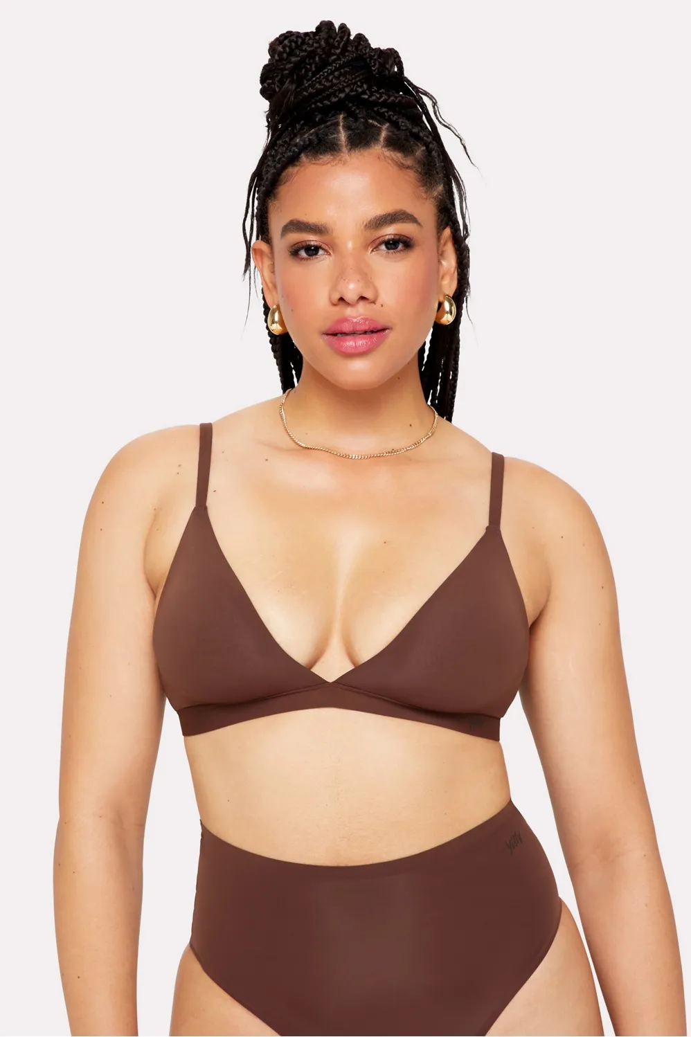 Smoothed Reality Supportive Triangle Bralette sold by Fabletics