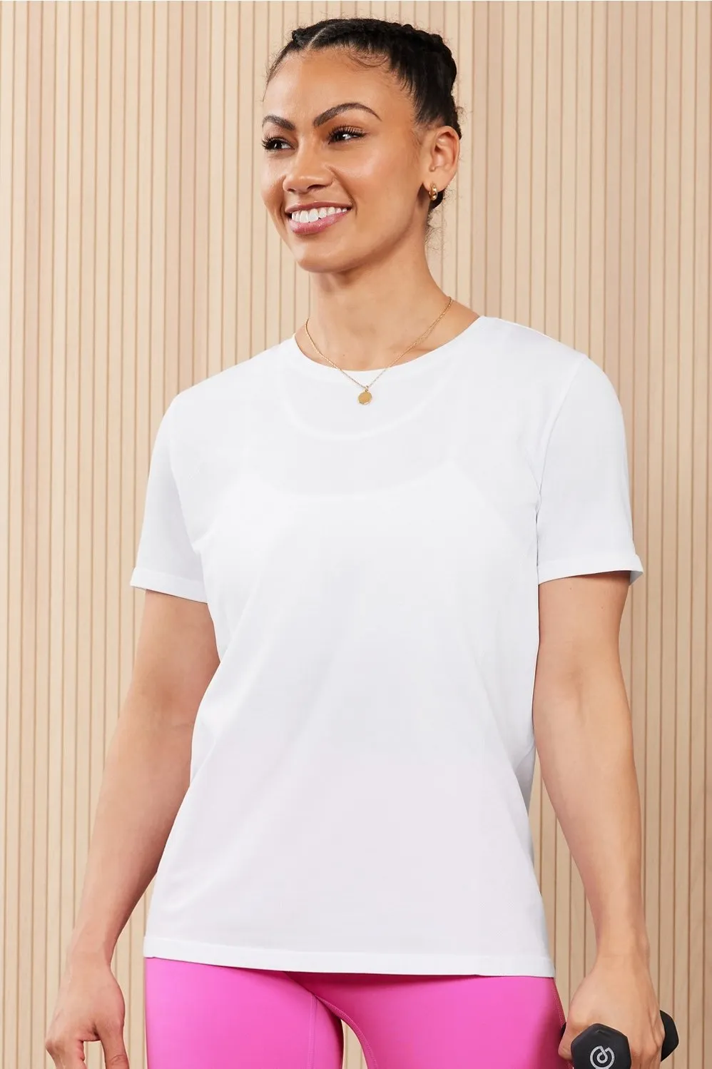 Feather Tech Short-Sleeve Top sold by Fabletics