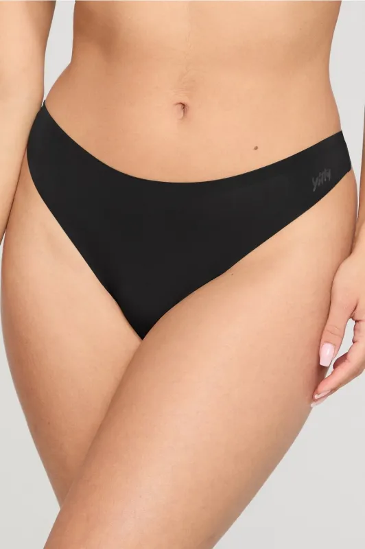 Smoothed Reality Mid Rise Thong sold by Fabletics