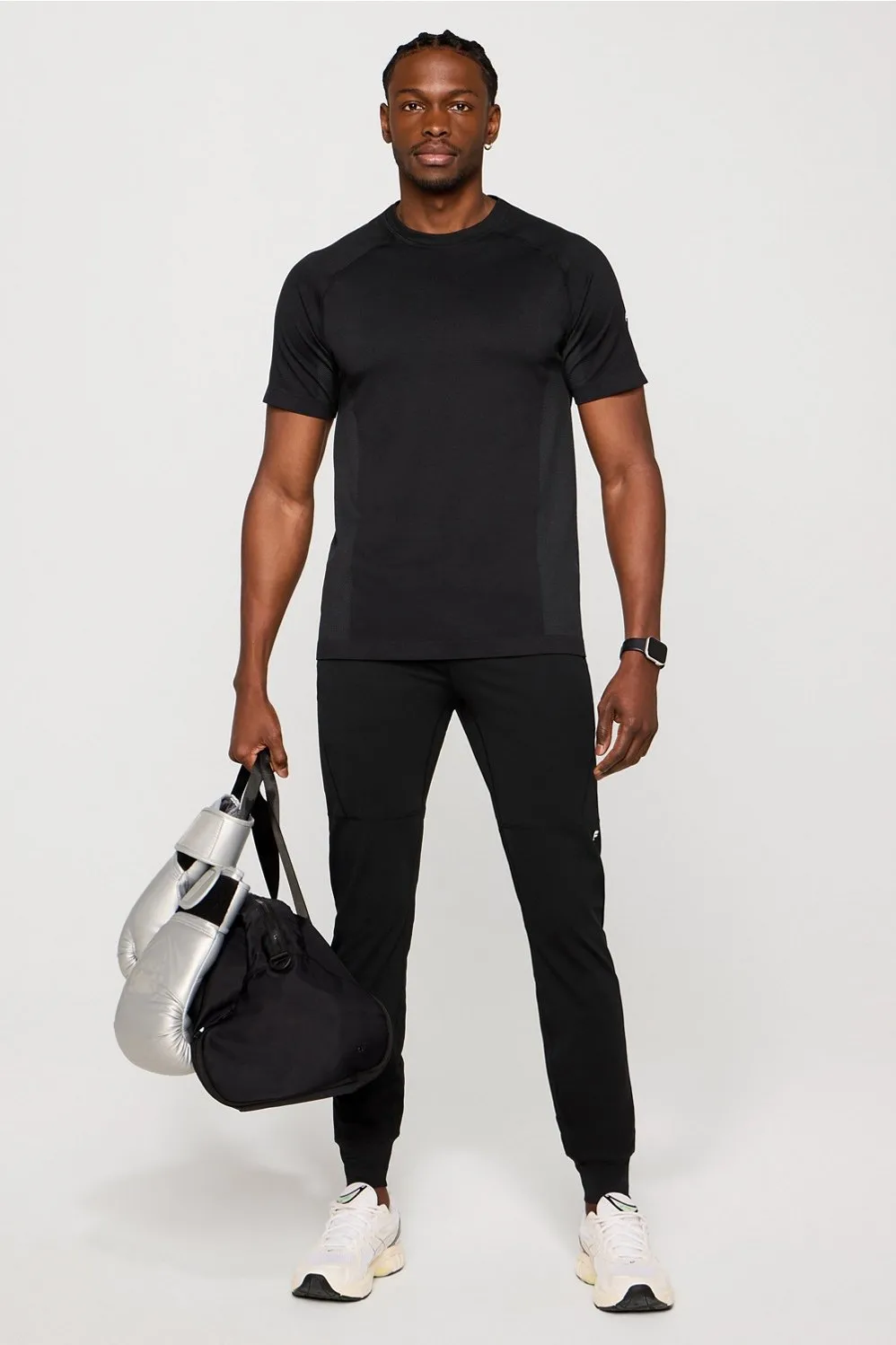 The Training Day Tee & Slim Jogger 2-Piece Outfit sold by Fabletics