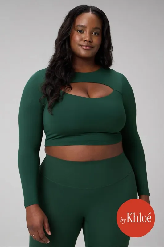 Airlite Keyhole Top sold by Fabletics