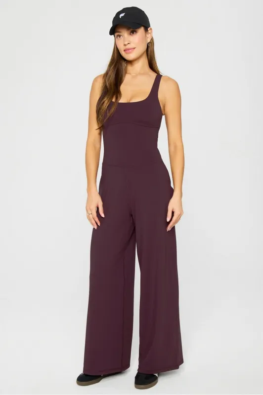 PureLuxe Wide-Leg Jumpsuit sold by Fabletics