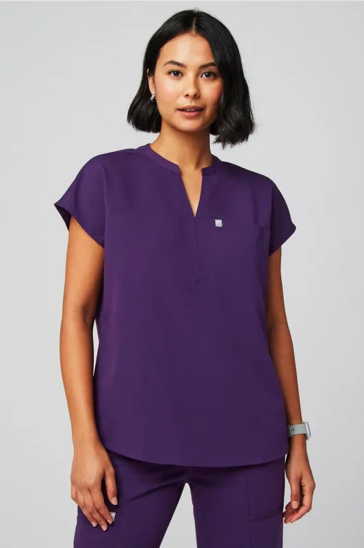 Evolve Oversized Scrub Top sold by Fabletics