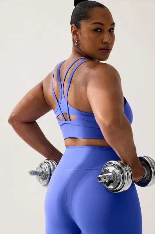 Principal Longline Medium Impact Sports Bra sold by Fabletics